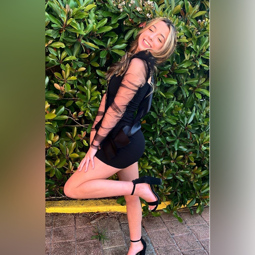 SheIn black dress